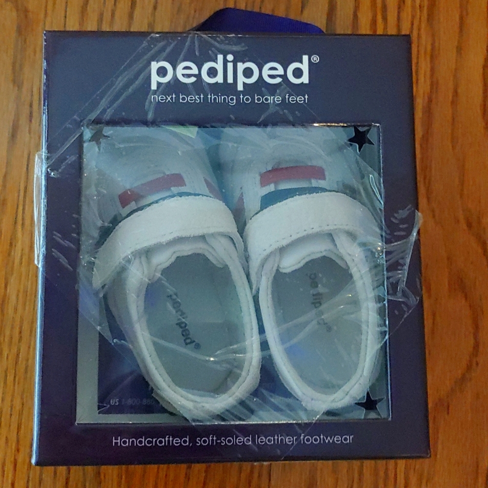 Brand new! Pediped little boys shoes 12-18 months. Never opened